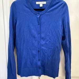 Amazon Essentials Women's Vibrant Blue Cardigan